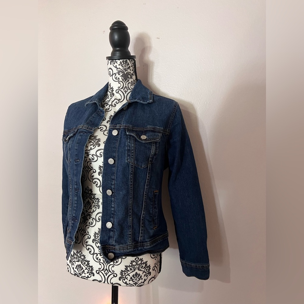 Dark Denim Jean Jacket